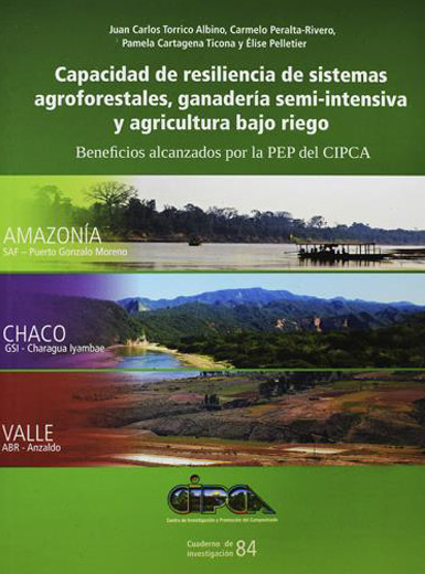 Capacidad de resiliencia de sistemas agroforestales, ganadería semiintensiva y agricultura bajo riego