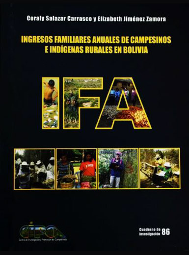 Ingresos Familiares Anuales de campesinos e indígenas rurales en Bolivia